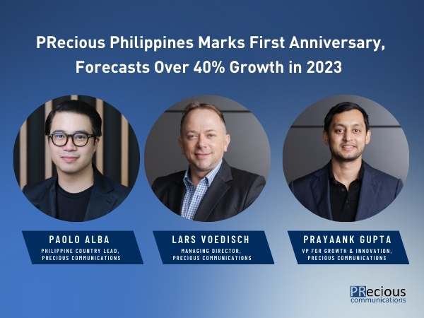 As PRecious Philippines celebrates its first anniversary, it continues to deliver outstanding results, drive growth, and forge stronger partnerships in the PR and Communications field.