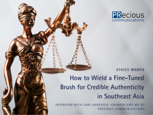 Explore the importance of ethical PR and authenticity in Southeast Asia. Learn how to adapt PR strategies to diverse cultures and handle accusations of inauthenticity effectively.