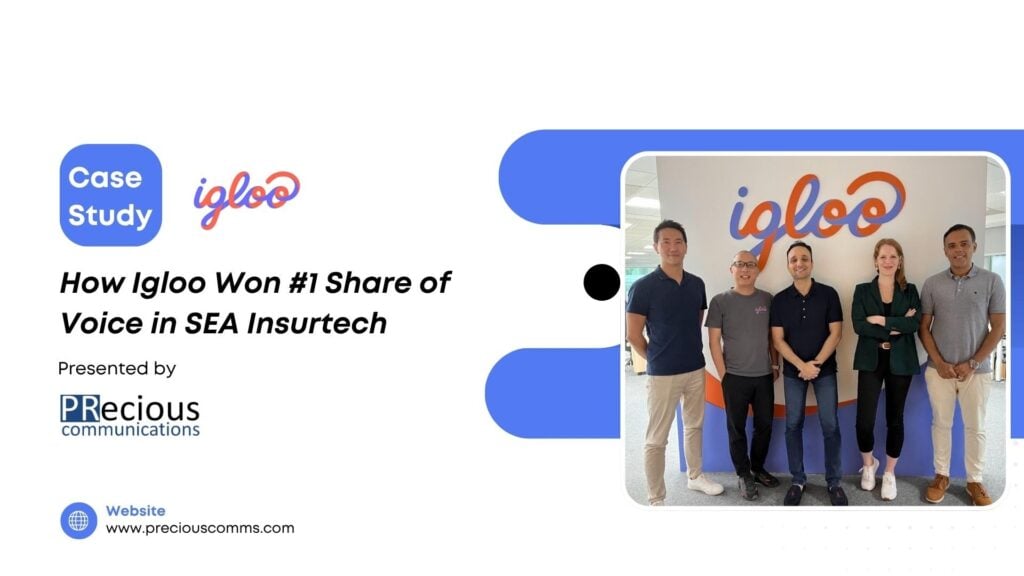 Learn how PRecious defined Igloo's category by building a regional narrative from local success stories, leading to a #1 SOV position that directly translated into stronger B2B partnerships and piqued investor confidence.