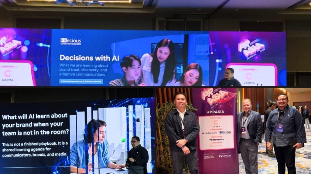 What does your brand say about itself when your team isn’t in the room to defend it? At PR Asia Indonesia, Radityo Prabowo, Regional VP and Country Lead for Indonesia at PRecious Communications explores what determines your future in a clickless world.